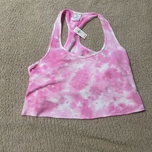 Aerie tie dye crop tank